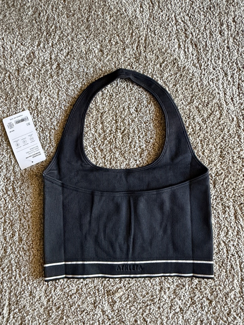 Recharge Rib Seamless Halter Top - Picture 3 of 3
